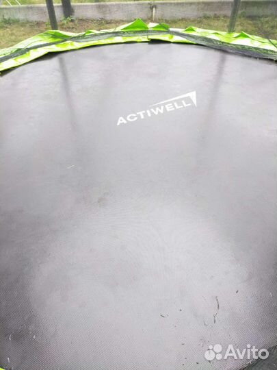 Батут уличный с сеткой