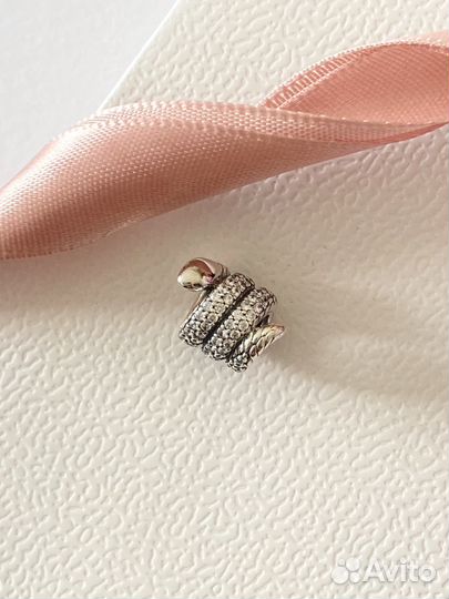 Браслет с шармами Пандора новый серебро