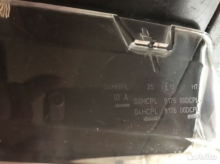 Стёкла фар bmw е46 седан дорестайл