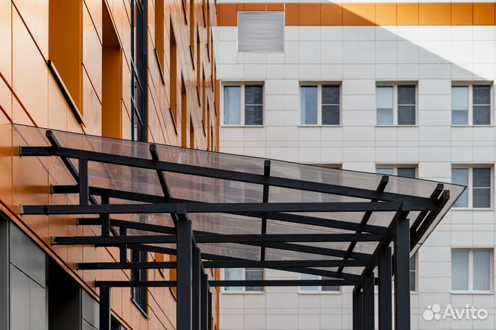 Козырьки на вантах