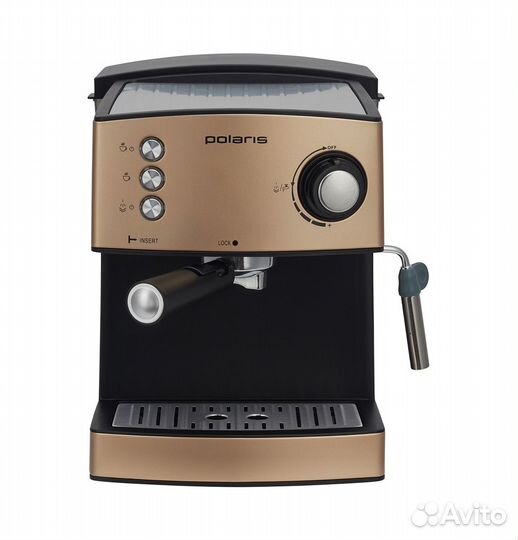 Рожковая кофеварка Polaris PCM 1527E Adore Crema