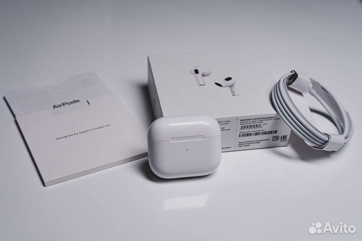 Беспроводные наушники apple airpods pro 2 и 3