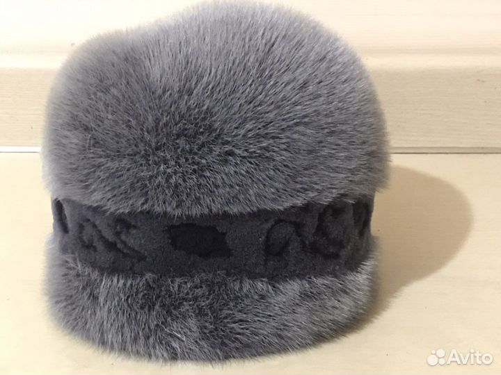 Шапка норковая женская