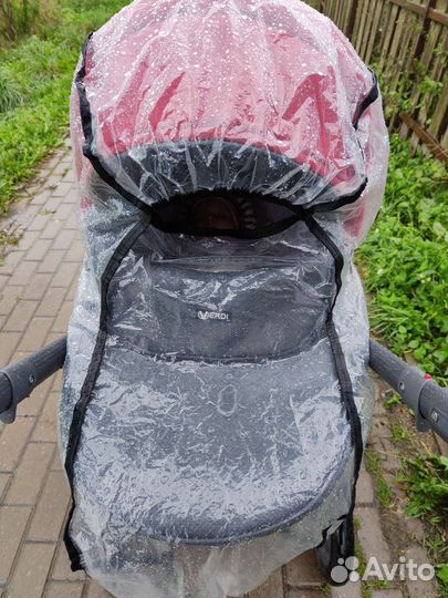 Коляска verdi 3 в 1, люлька, сидячий и автолюлька