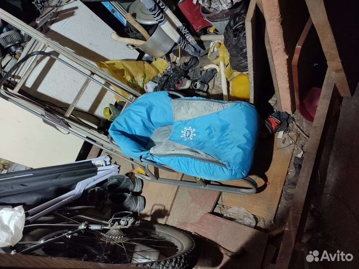 Детские санки с колесами