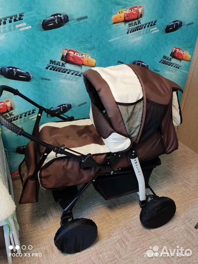 Коляска 2 в 1 трансформер