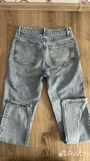 Джинсы zara mom 36