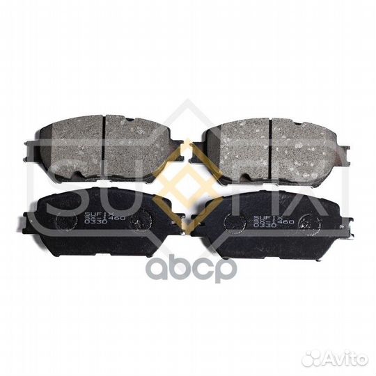 Колодки тормозные дисковые перед прав/лев S