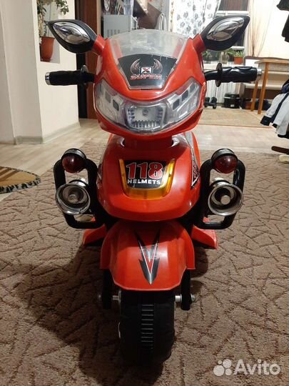 Детский электро мотоцикл