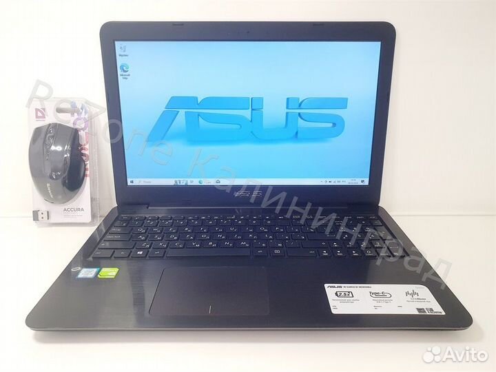 Быстрый Asus, Core i3, SSD, GeForce, 12GB