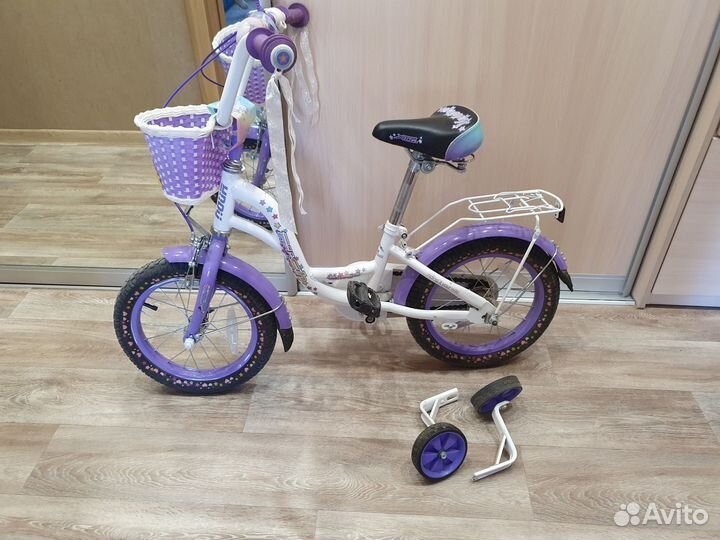 Велосипед для девочек 12 rush hour