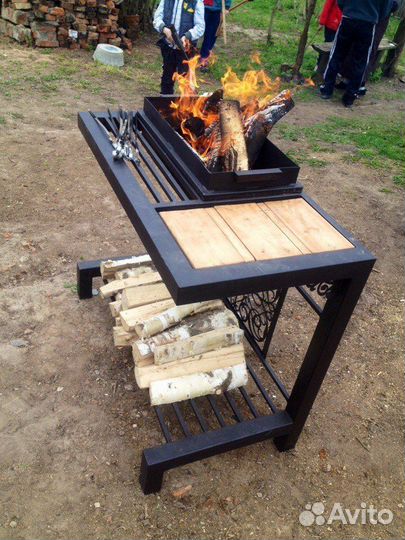 Мангал лофт