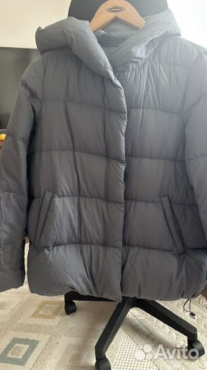 Пуховик женский uniqlo размер m