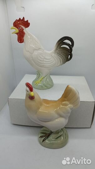 Петушки, курочки и кролики к Пасхе