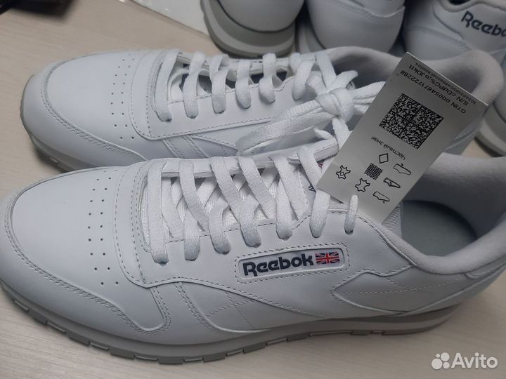 Кроссовки мужские Reebok Classic Leather кожа