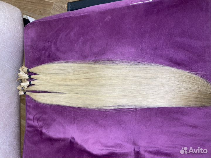 Волосы для наращивания 70 см славянка