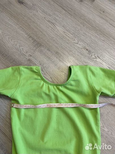 Купальник 110 и 116 зелёный х/б