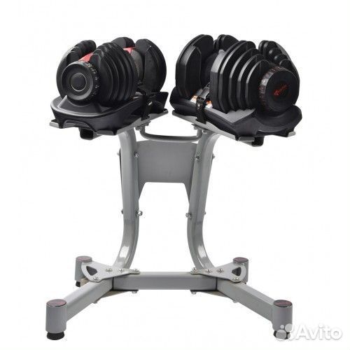 Гантели Original Fitness 24кг. + Стенд