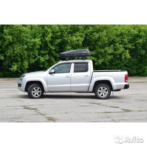 Автобокс на крышу Active S черный 380 л