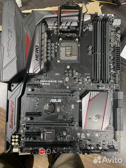 Материнская плата 1151 asus maximus viii hero