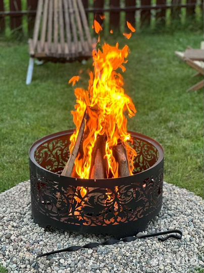 Костровая чаша круглая с доставкой