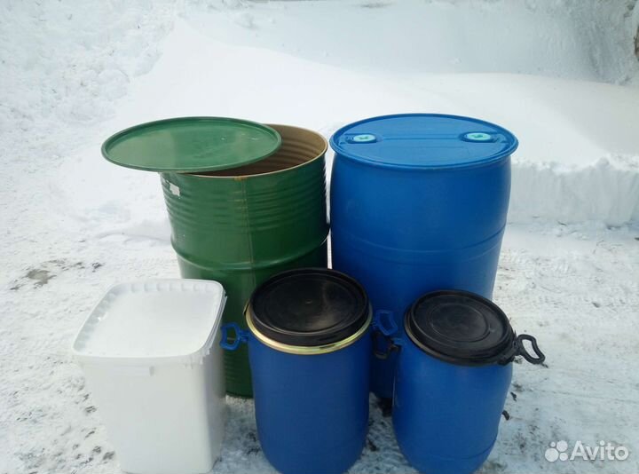 Контейнер, куботейнер, баки, вёдра, бочки