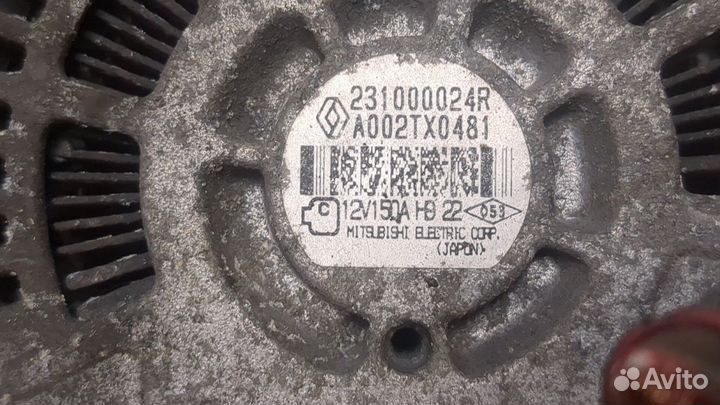 Генератор Renault Scenic, 2010