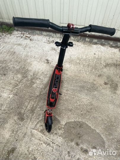 Самокат подростковый Explore Dagger 200 красный
