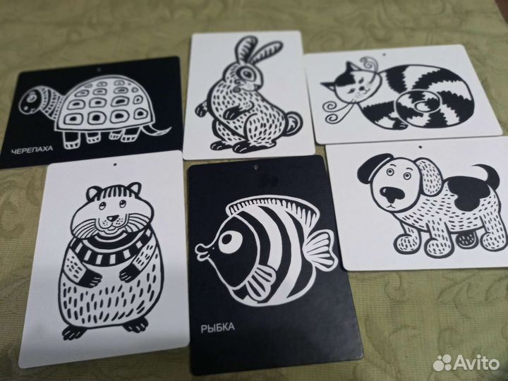 Карточки развивающие для детей