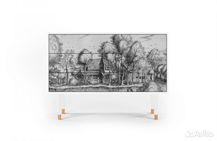 Комод Storyz S3 A Pond - Белый