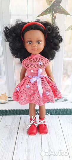 Платье на куклу паола рейна