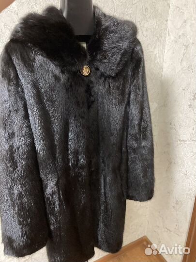 Шуба норковая 50-52 автоледи