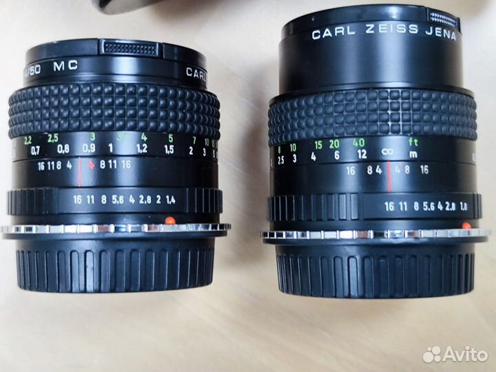 2 шт лот Pancolar 50/1.4 MC и 80/1.8 мс для EOS