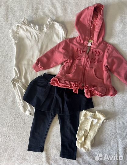 Фирменные Вещи пакетом 9-12 месяцев