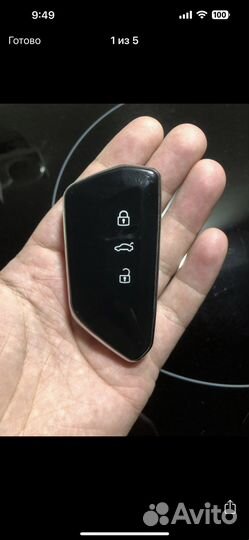 Корпус ключа skoda octavia a8