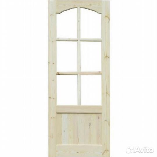Полотно дверное 200*80*40 под остекление нск