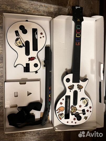 Мега Набор Nintendo Wii + Guitar Hero + Wii Fit