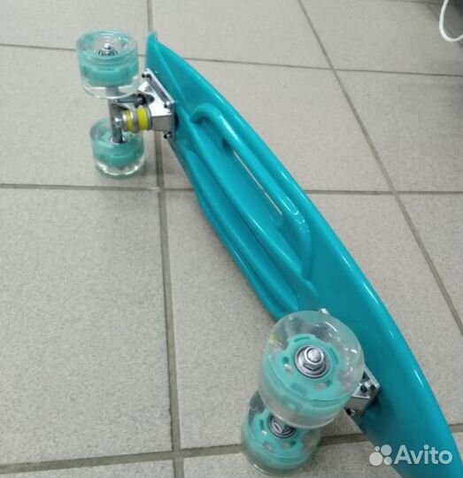 Пенниборд бирюзовый