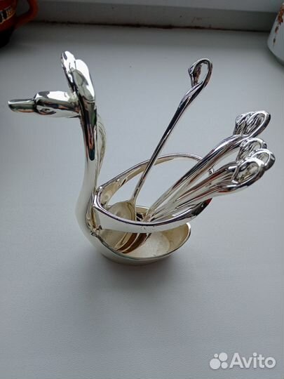 Набор чайных ложек. Подставка 