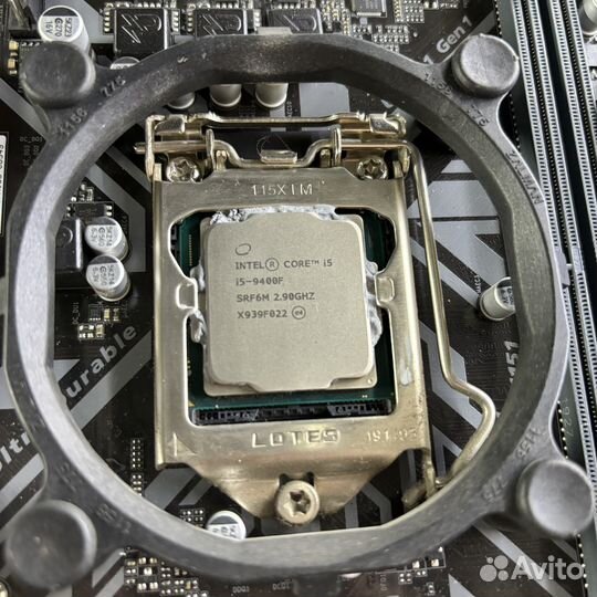 Комплект gigabyte h310m + i5 9400F