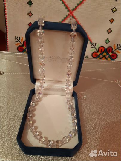 Винтажные бусы Чехия