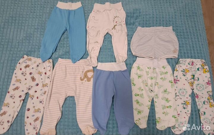 Вещи для мальчика с рождения до 6 месяцев