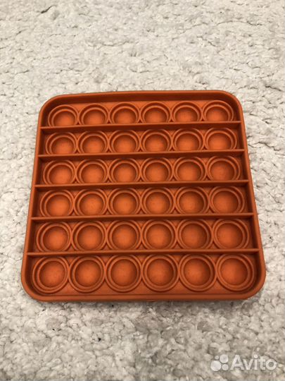 Поп ит ораньжевый