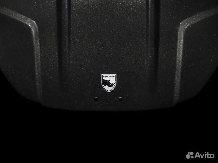 Автобокс Broomer Venture L усиленный черный глянец