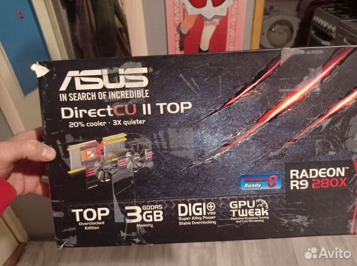Видеокарта R9 280x