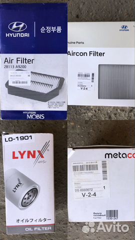 Фильтра на Santa Fe