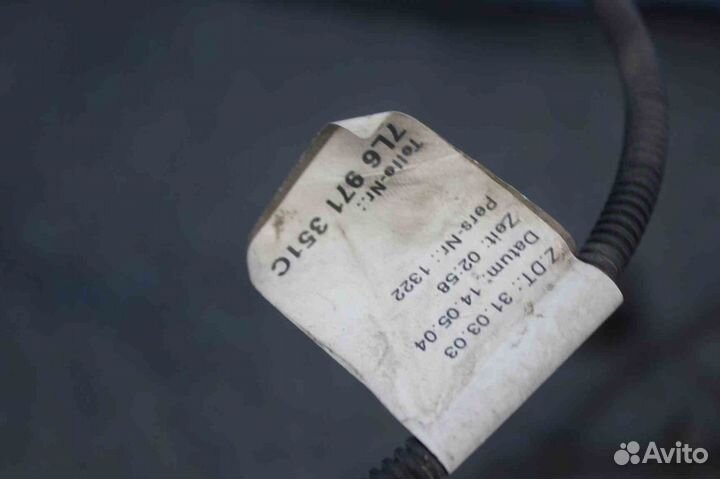 Проводка омывателя Volkswagen Touareg (Фольксваген