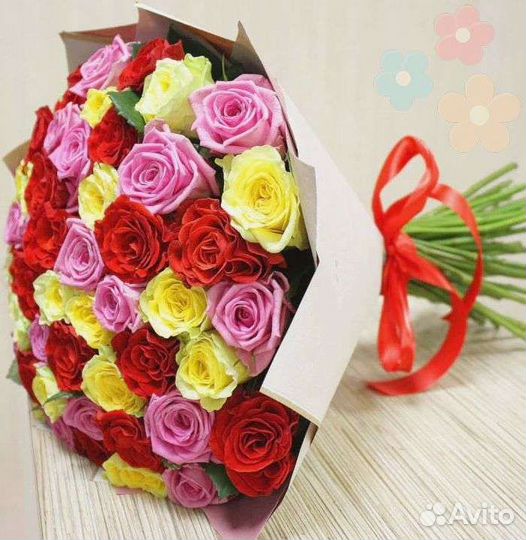 Букет 25 роз, букет 51 роза, букет 101 роза