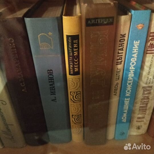 Книги из домашней библиотеке