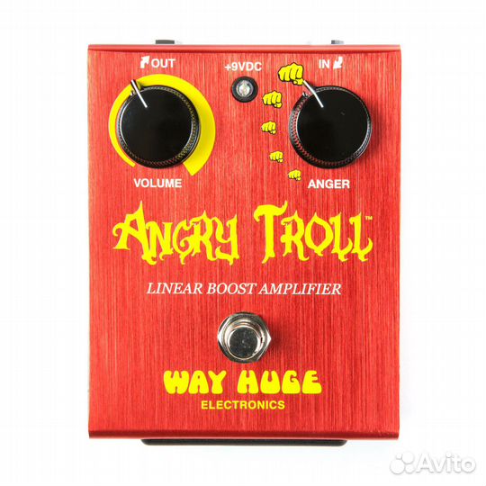 Dunlop WHE101 Angry Troll Boost